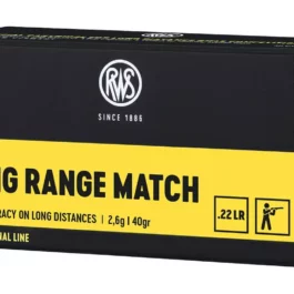 cartouches RWS Long Range Match Calibre 22LR