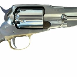 Revolver à Poudre Noire Uberti REMINGTON 1858 New Army SHERIFF INOX 5″1/2 cal.44
