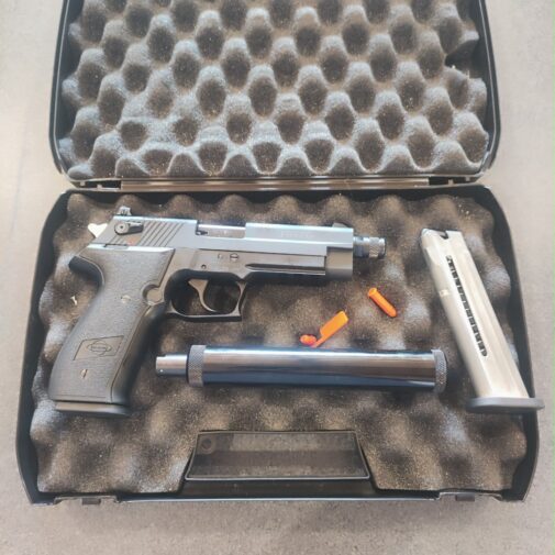 Pack Pistolet GSG FireFly  cal.22Lr Occasion avec adaptateur et silencieux