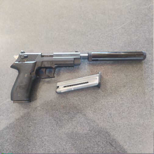 Pack Pistolet GSG FireFly  cal.22Lr Occasion avec adaptateur et silencieux – Image 2