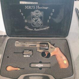 Revolver Manurhin MR 73 Heritage 5″1/4 Anniversaire 50 ans. 38/357mag