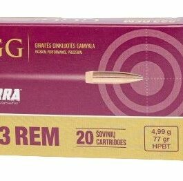 GGG cal.223 Rem SIERRA HPBT Matchking 77gr
