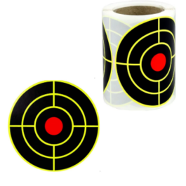 Cible Réactive Jaune – Diamètre 7,5 cm (x200)