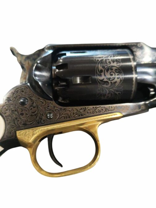Revolver à Poudre Noire Pietta 1858 REMINGTON NEW MODEL ARMY COMMEMO "RGA44COM+" cal.44 – Image 5