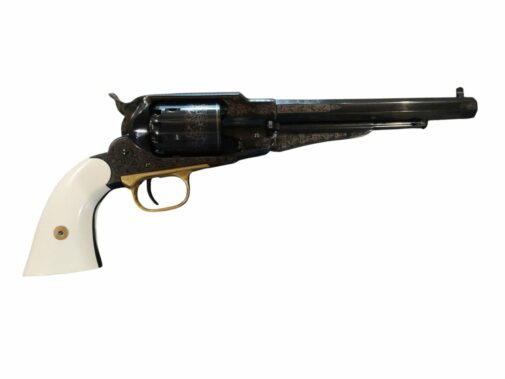 Revolver à Poudre Noire Pietta 1858 REMINGTON NEW MODEL ARMY COMMEMO "RGA44COM+" cal.44