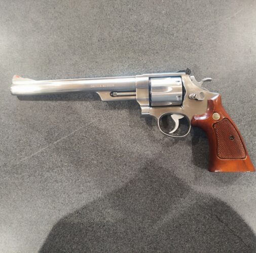 S&W model 629 8" Inox calibre: 44 Rem Mag OCCASION