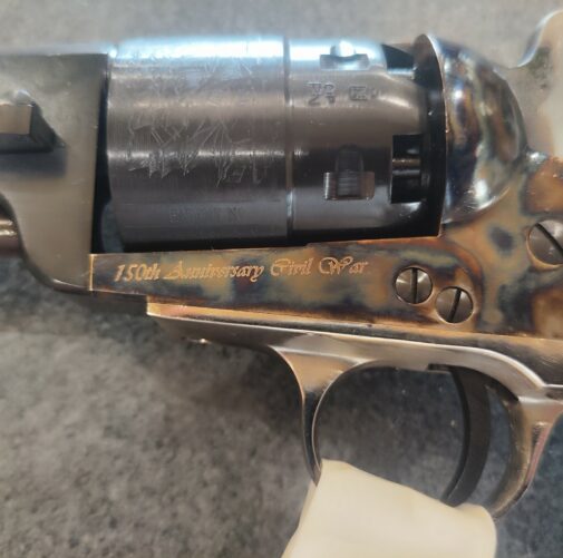 Revolver à Poudre Noire Pietta 1851 Navy Yank Civilian Commemo "Battle Of Gettysburg" "YAC44BG" cal.44 – Image 3