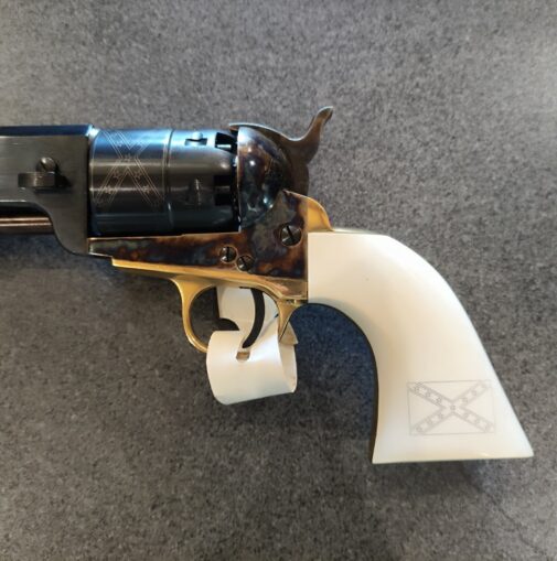 Revolver à Poudre Noire Pietta 1851 Navy Yank "GENERAL ROBERT E. LEE" "YANIG44GR" Cal.44 – Image 3