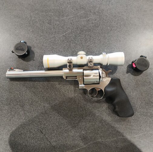 Revolver RUGER SUPER REDHAWK avec lunette Leupold VX-3 Cal : 44 Rem Mag OCCASION – Image 3