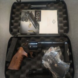 Revolver MANURHIN MR73 Sport 5″1/4 cal.357 mag – 38 special Poignée Bois Super Sport OCCASION