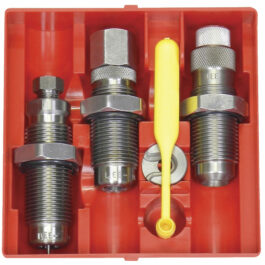 JEU D’OUTILS 3P LEE CARBURE AVEC SUPPORT DOUILLE 9MM LUGER