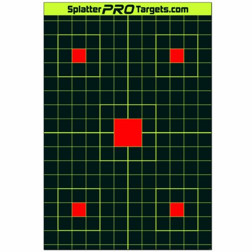 Cibles de tir réactive - SplatterProTraget - GRB02 (x10) - 45x30cm – Image 3