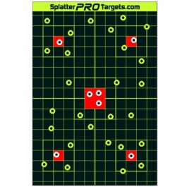 Cibles de tir réactive – SplatterProTraget – GRB02 (x10) – 45x30cm