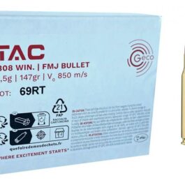GECO cal.308 Win FMJ TAC 147 grains – 9.5 grammes