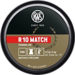 Plombs cal.4,5mm RWS R10 MATCH (0.53gr)