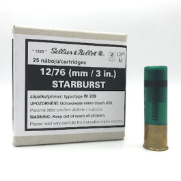 CARTOUCHE SELLIER & BELLOT STARBURST – CALIBRE 12/76 X 25 cartouches