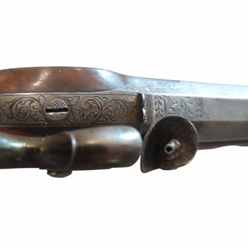 Pistolet Liegois Finement Ciselé – Image 8