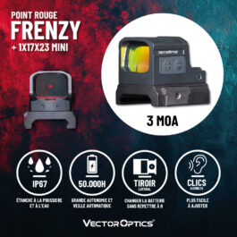 POINT ROUGE VECTOR OPTICS FRENZY + 1X17X20 MINI