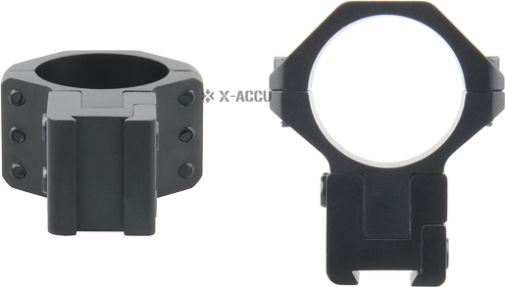 COLLIER VECTOR OPTICS AJSUTABLE 30MM X ACCU RAIL11MM HAUT – Image 7
