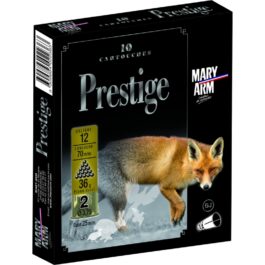 CARTOUCHE DE CHASSE MARY ARM PRESTIGE 36 BJ – CALIBRE 12