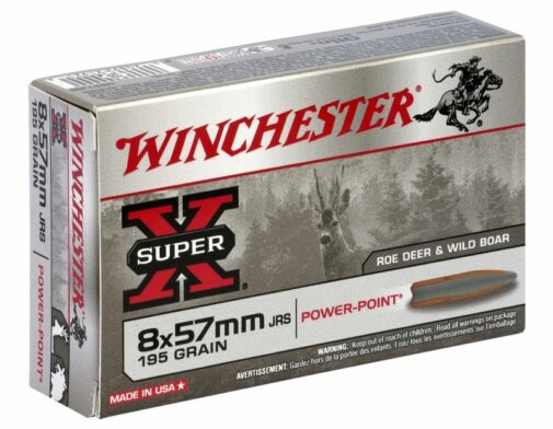 WINCHESTER cal.8x57 Jrs Power Point 195 grains - 12.6 grammes /20