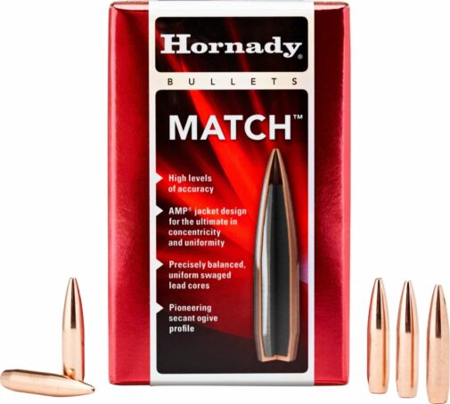 Ogives 22 CAL .224 75 gr BTHP x 100 Hornady