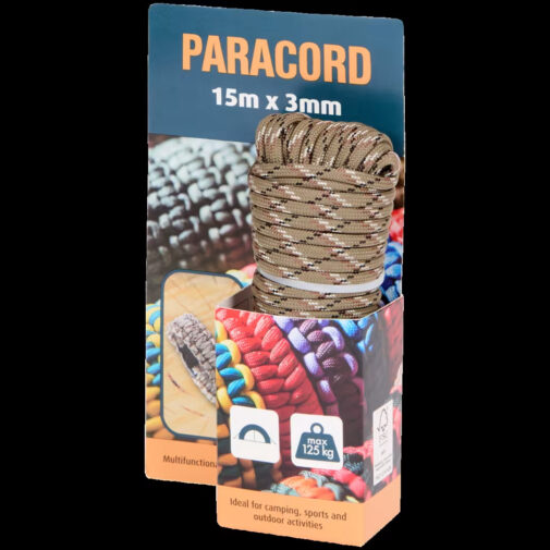PARACORDE 15m/3mm 125KG