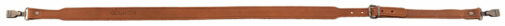 Bretelle fusil en croûte de cuir, mousquetons - Country Sellerie