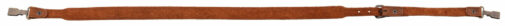 Bretelle fusil en croûte de cuir, mousquetons - Country Sellerie – Image 2