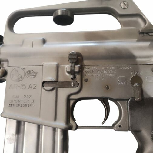Carabine AR-15 A2 Sporteur II cal: 222 Rem Occasion en repétition manuelle cat C – Image 4