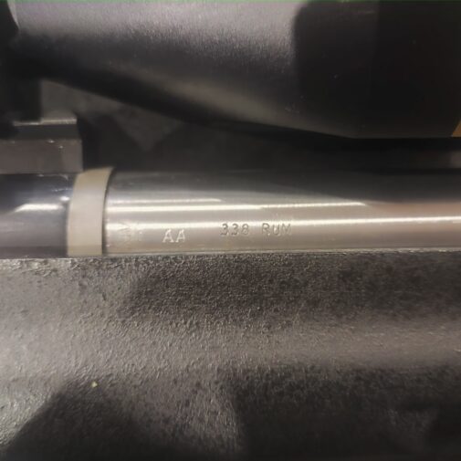 carabine sur mesure préparé -Action Rem 700/ canon Lourd Inox / crosse HS Precision CAL: .338 RUM – Image 4