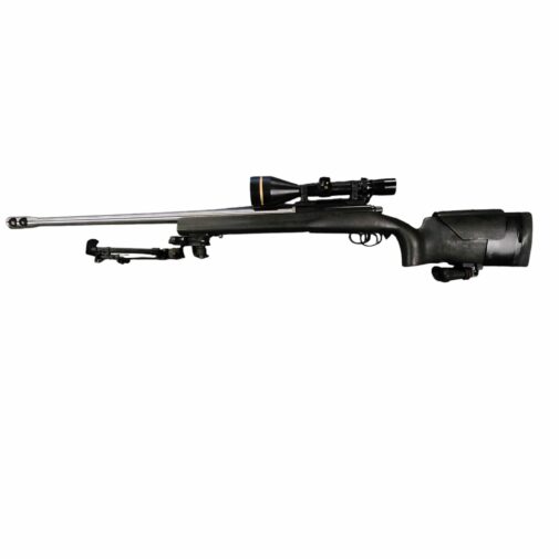 carabine sur mesure préparé -Action Rem 700/ canon Lourd Inox / crosse HS Precision CAL: .338 RUM – Image 3