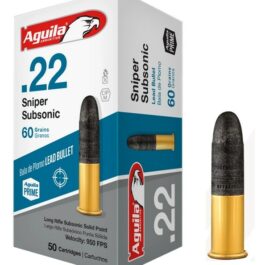 AGUILA 22lr Sniper Subsonic 60 Gr
