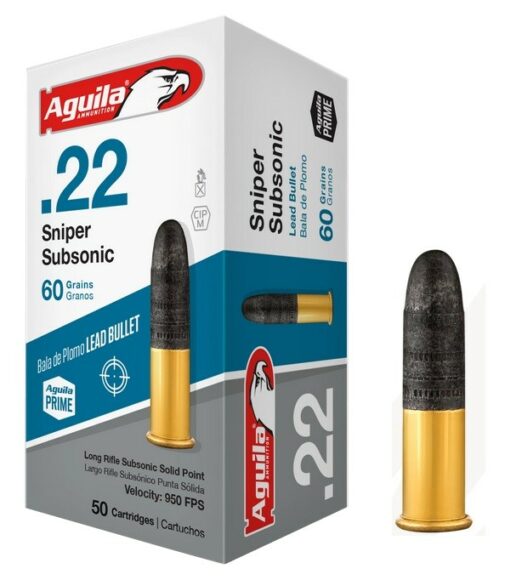 AGUILA 22lr Sniper Subsonic 60 Gr