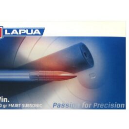 LAPUA cal.308 Win SUBSONIC FMJBT 200gr – 13 grammes /20