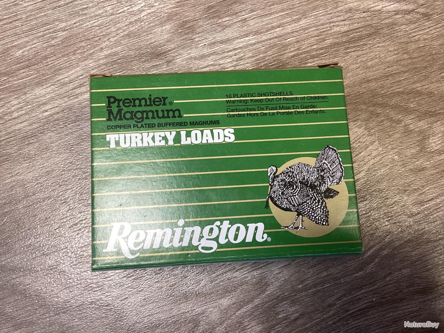 10/89 Gauge Remington Premier Magnum 3 1/2" #4 Turkey Load