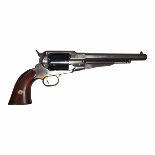 PIETTA REPLIQUE 1858 REMINGTON ACIER CAL.44 + Holster Cuir Occasion – Image 5