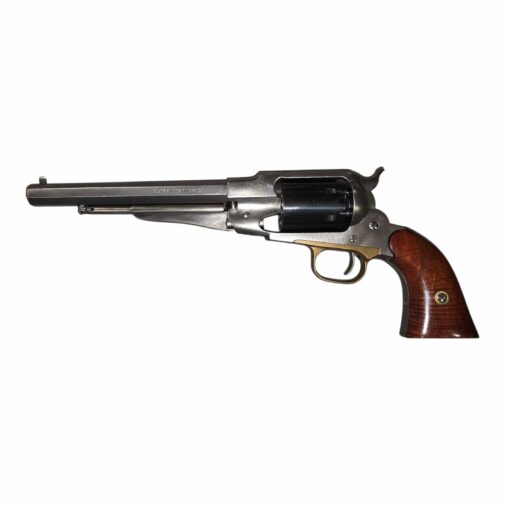 PIETTA REPLIQUE 1858 REMINGTON ACIER CAL.44 + Holster Cuir Occasion – Image 3