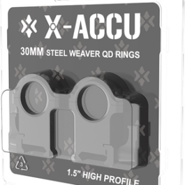 COLLIER 30MM ACIER WEAVER HAUT