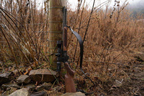 Carabine à levier sous-garde SMITH WESSON 1854 Rifle Traditional Walnut Black cal.44 Rem Magnum – Image 2