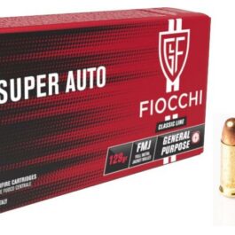 Munitions FIOCCHI Cal 38 Super Auto FMJ