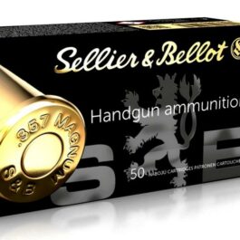 Munitions SELLIER & BELLOT cal.357 Magnum FMJ
