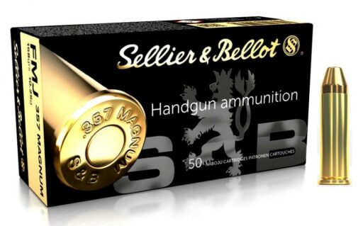 Munitions SELLIER & BELLOT cal.357 Magnum FMJ