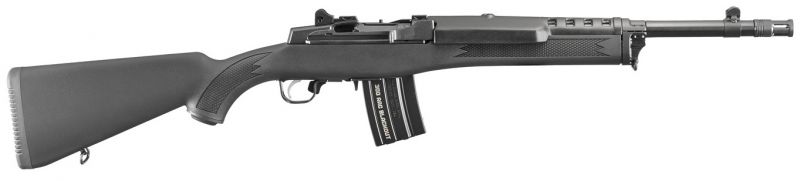 CARA RUGER MINI-14 TACT .300BLK 5CPS 16.12"40.94CM CACHE FLAMME NOIR