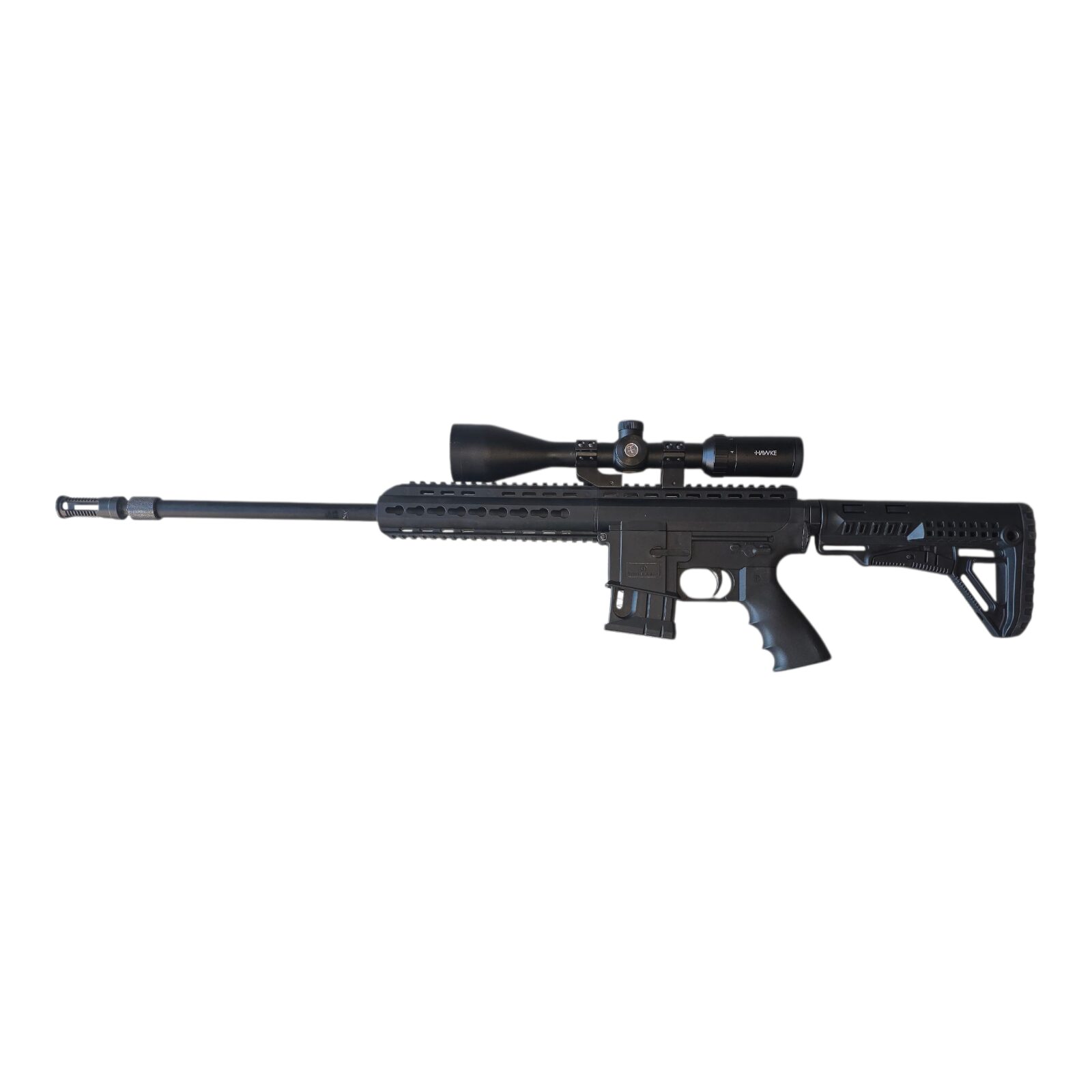 Pack Schmeisser BA-15-22 Tactical Black + lunette 4-12X50 cal.22lr (Occasion) – Image 3