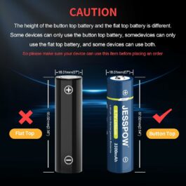 Accus Li-ion 18650 JESSPOW X 4