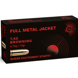 GECO .32ACP (7,65mm) 4.75g 73gr FMJ Full Metal Jacket FMJ BTE50