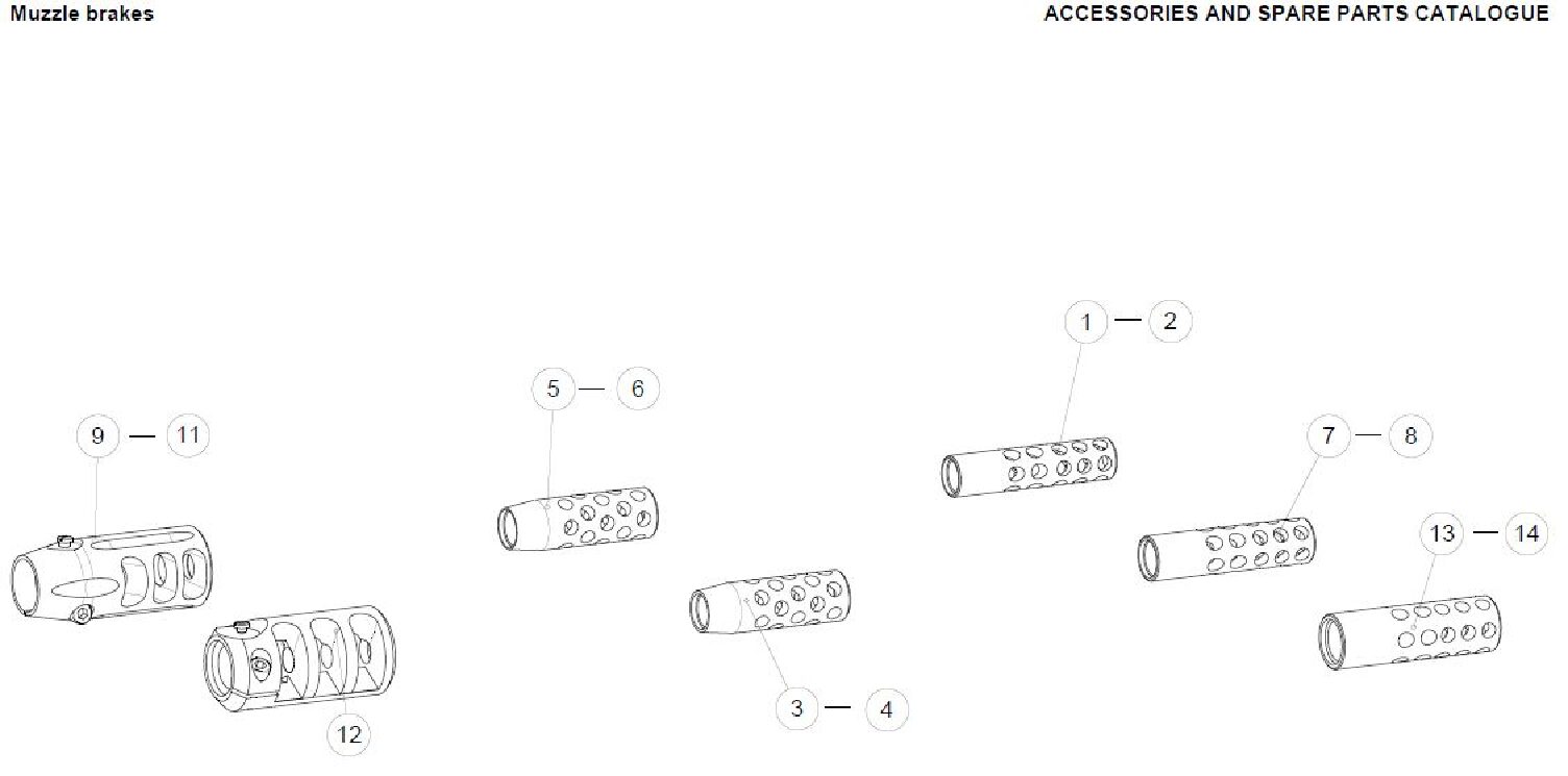 SAKO TRG22 NOIRE 308WIN CANON ET BTE CULASSE BRONZE CULASSE INOX 26' 66CM – Image 12