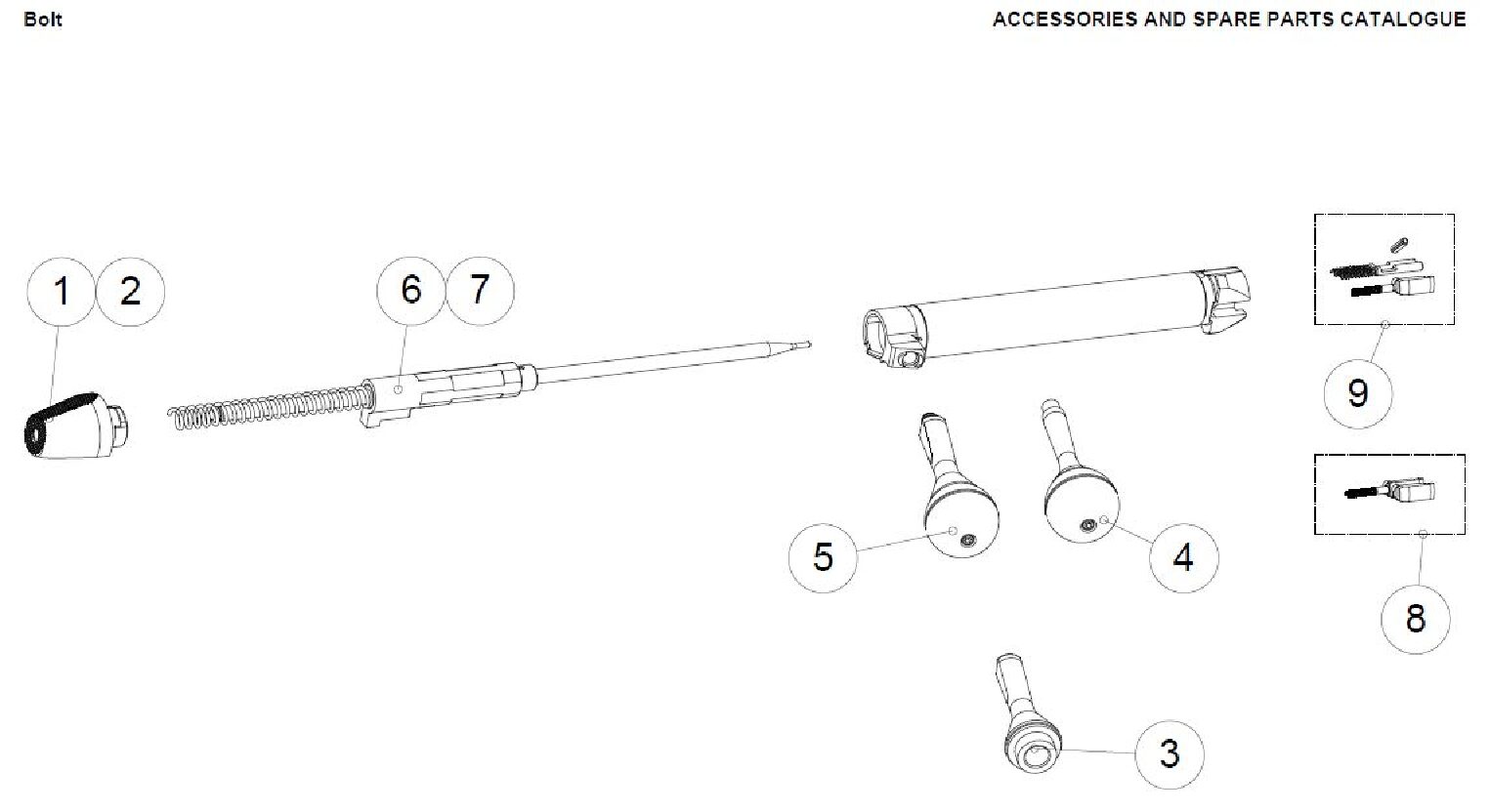 SAKO TRG22 NOIRE 308WIN CANON ET BTE CULASSE BRONZE CULASSE INOX 26' 66CM – Image 5