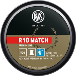 RWS R10 MATCH 4,48mm 0,45g